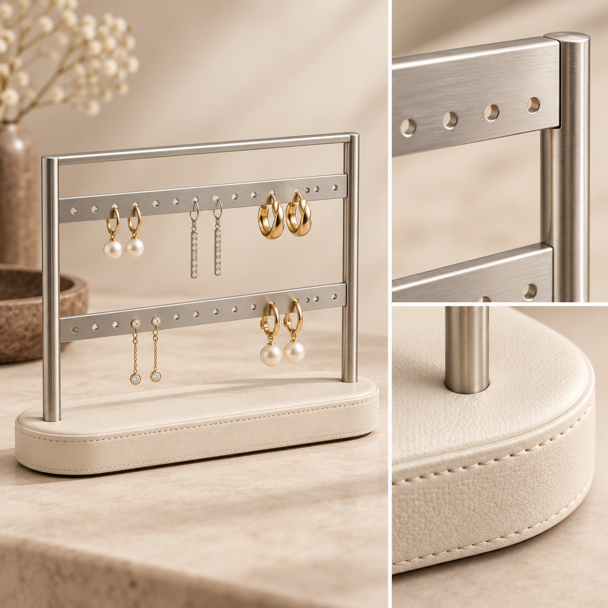 OZELV Earring Stand — design details