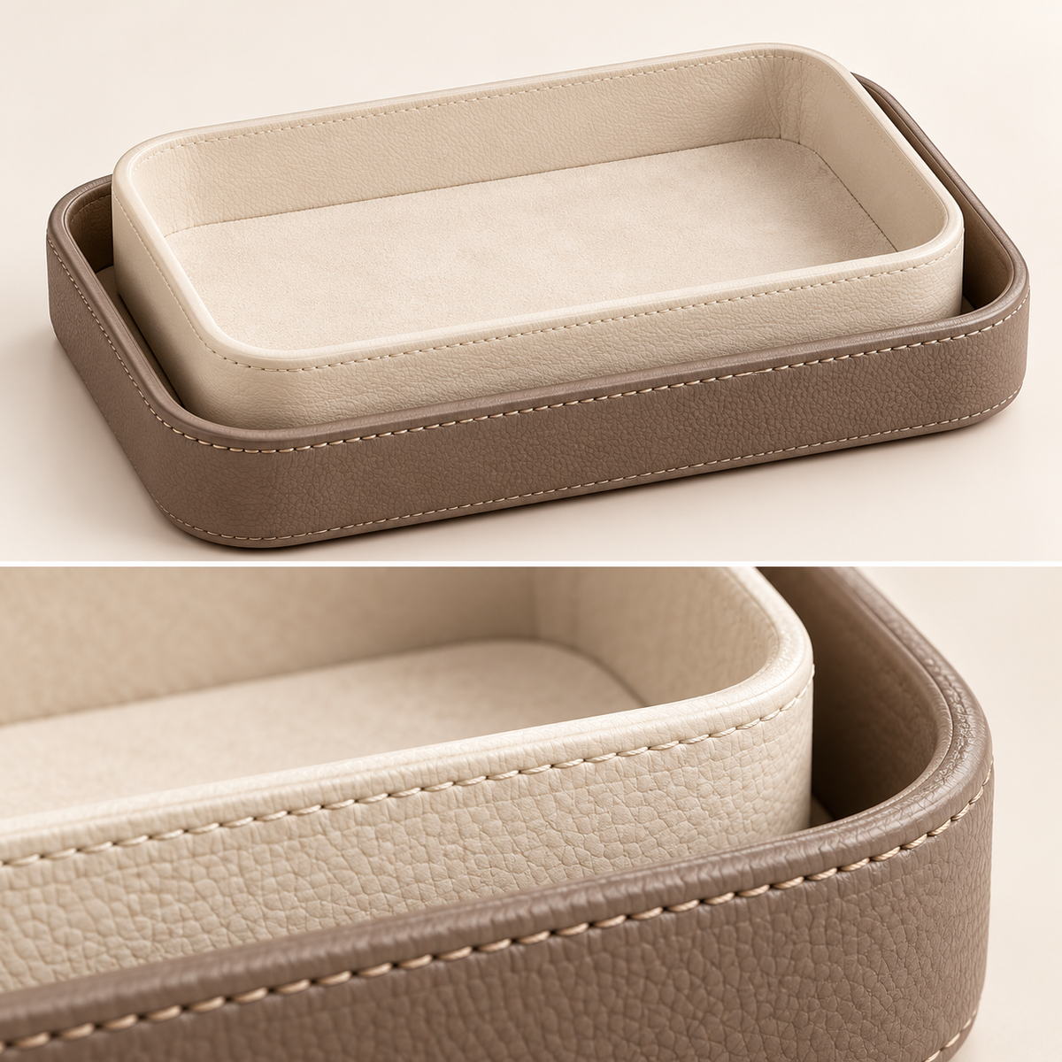 OZELV Vanity Tray Set — design details